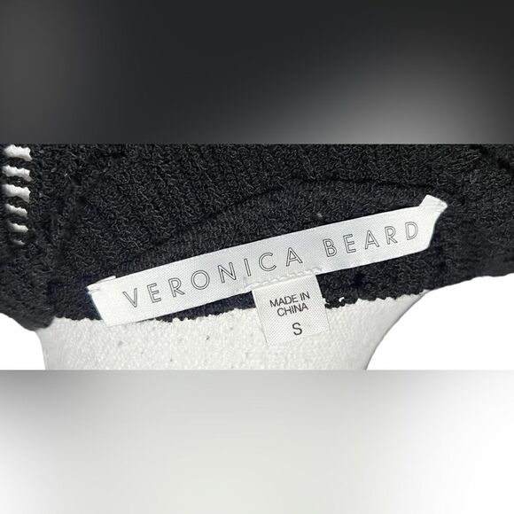 Veronica Beard Juni Sweater in black/ white size S - Picture 5 of 7